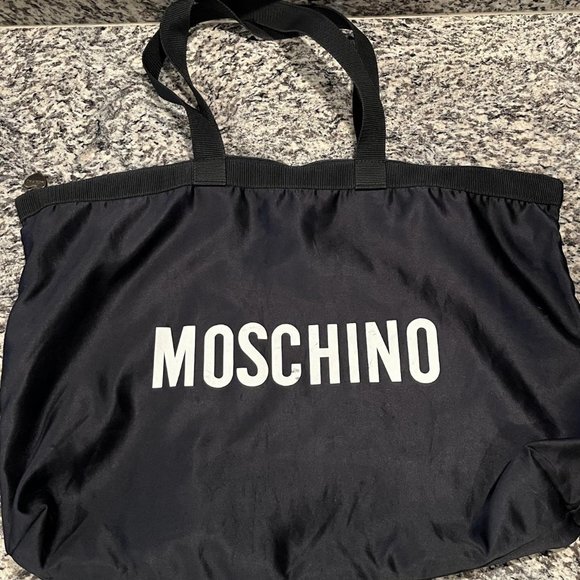 Moschino Other - AUTHENTIC 90'S MOSCHINO REDWALL SPELL OUT NYLON TOTE BAG